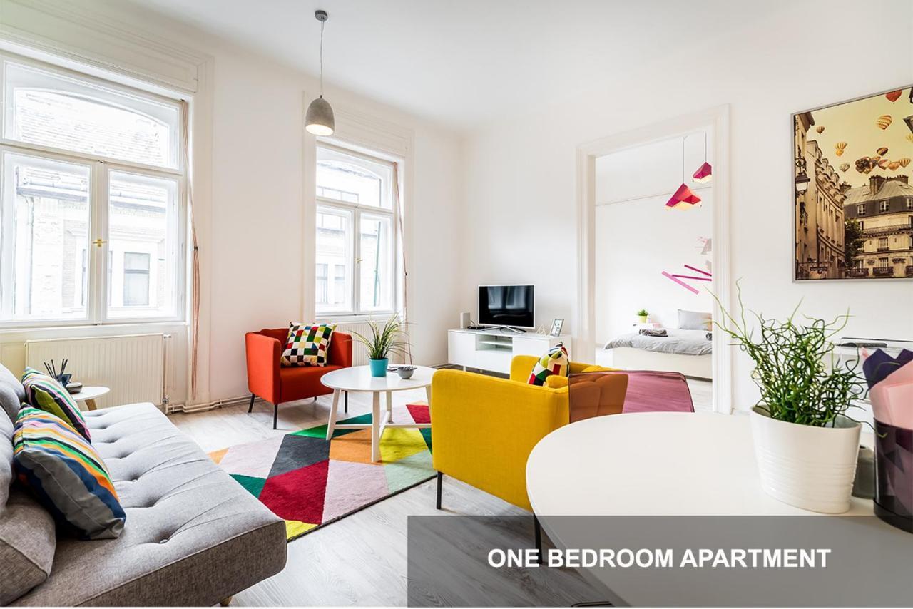 Bpr Art Of Rainbow Apartments บูดาเปสต์ ภายนอก รูปภาพ